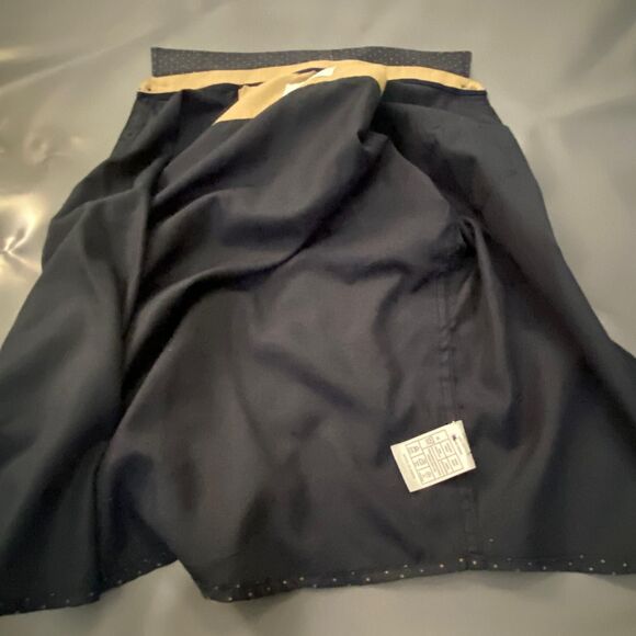 CraftFlow Button Up boys dress Long Sleeve Black Dots front Pockets Cotton size7 - Picture 5 of 14